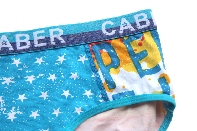 Caber / Cabali nam boxer chữ nữ tam giác in vài đồ lót UM106 UL206 sip 