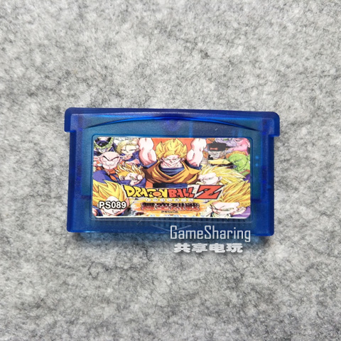 GBA SP GBM Game card Dragon Ball Goku Fighting drama Dance Air fighting drama Chip memory