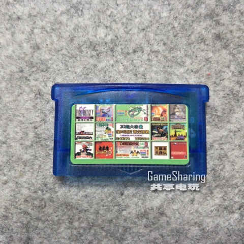 GBA Game Card/Card/Collection Pocket+Summon Night+Three Kingdoms+Ghost Warrior NS004