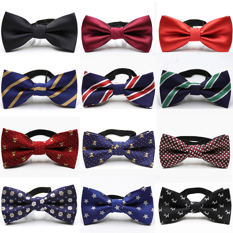 Child neckline baby boy suit gown shirt butterfly knot performance collar boy small neckline gentleman Inron handsome-Taobao