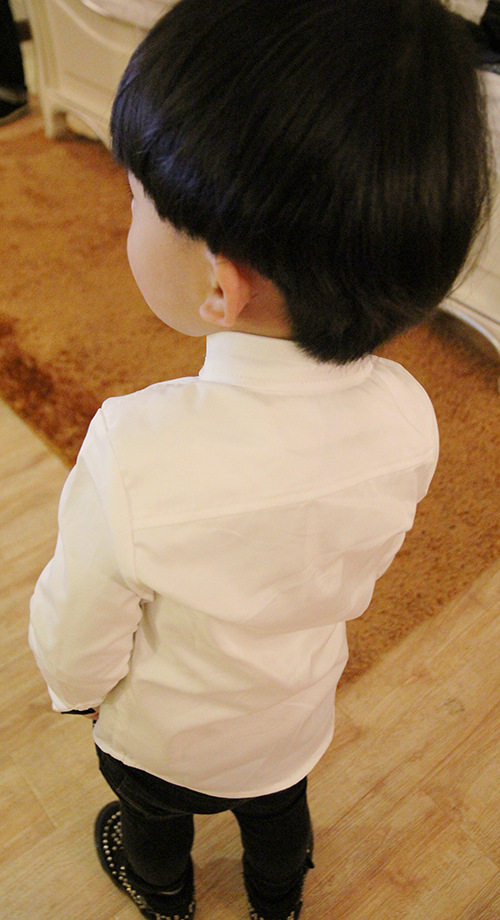 Chemise garcon à manche longue - Ref 2074620 Image 38