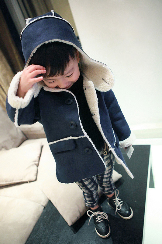 Manteau pour garcon en flanelle - Ref 2161280 Image 9