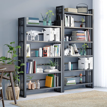 Wrought iron simple bookshelf childrens bookcase floor living room rack office home simple storage rack picture book rack