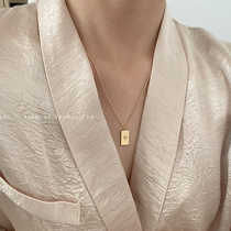 ins simple round brand six-star choker female niche design sense 2021 new necklace accessories cold wind