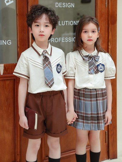 Primary School Uniforms, Performance Costumes, Casual Sports Uniforms, Older Children's Kindergarten Uniforms, Gymnastics Practice Class Uniforms, British Style Chorus Uniforms