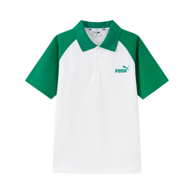 Puma Official Children's Clothing New Summer Short-Sleeved T-Shirt Polo Shirt Fashionable Lapel Sports Top — 3