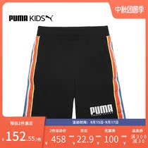 PUMA PUMA summer boys shorts thin style outside wear boys flat corner cotton sports trend childrens clothing 585900