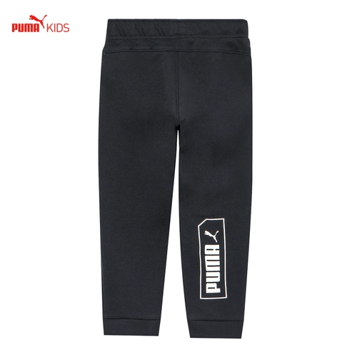 Puma, детские модные трикотажные бархатные штаны, детская одежда