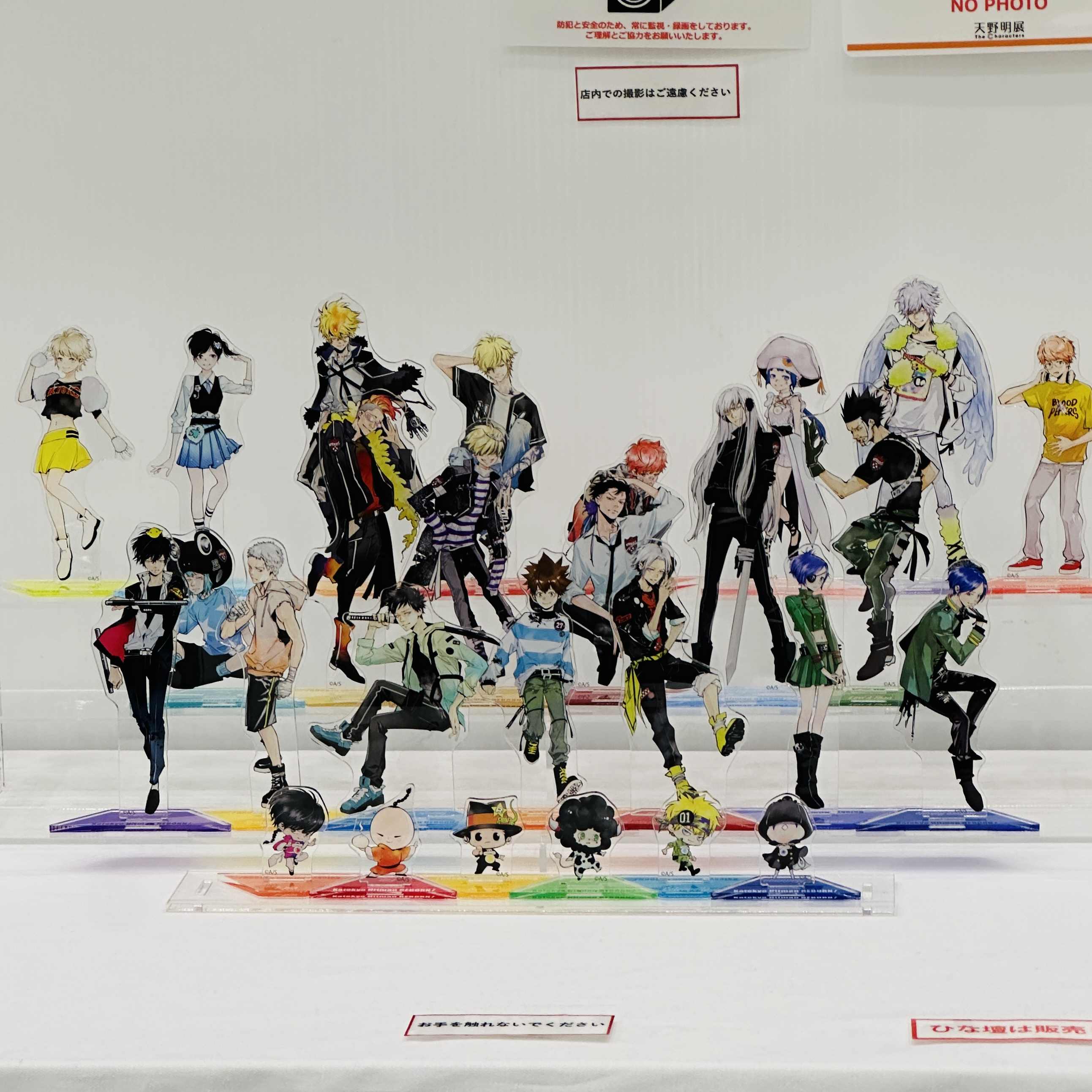 沢田綱吉 スクエア缶マグネット 10点