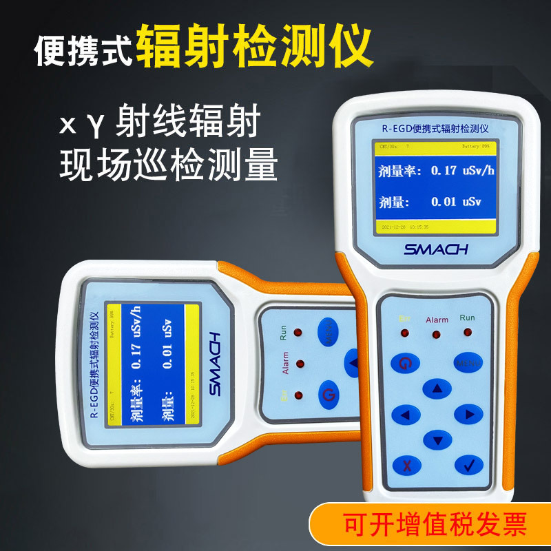 R-Egd Portable Nuclear Radiation Detector X Γ Environmental Radiation Inspection Instrument Rp6000 Monitor