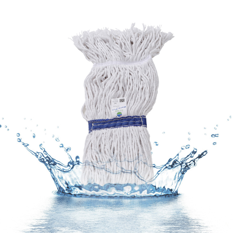 Old-fashioned cotton cotton line mop mop head replacement cloth pier cloth ordinary cotton yarn Household waxing mop head Hotel property