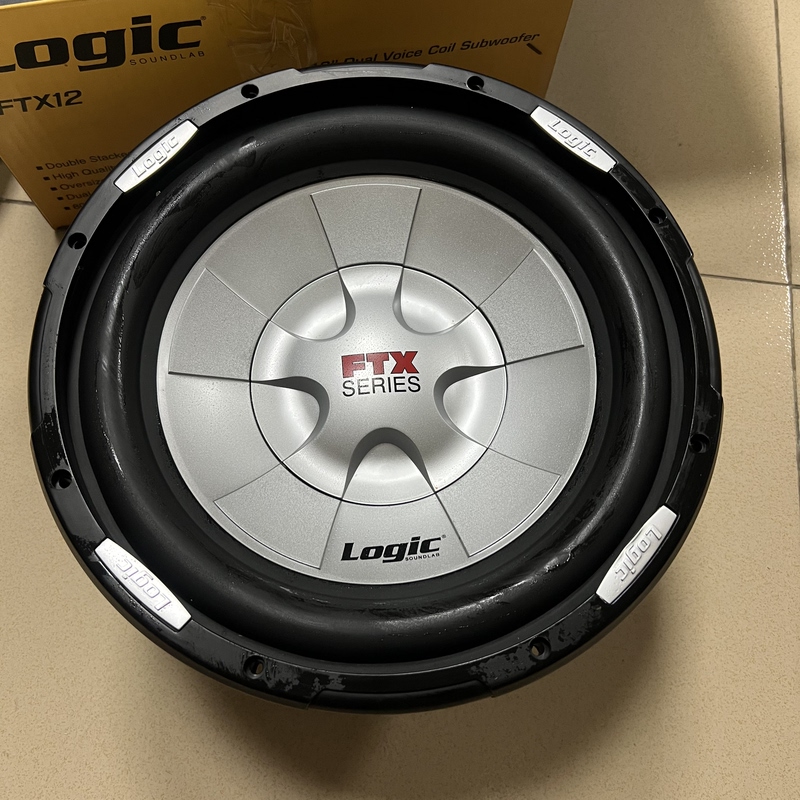 American Logic Car Audio Modification Dual Voice Coil 12inch Subwoofer Speaker 1200W Heavy Bass Speaker