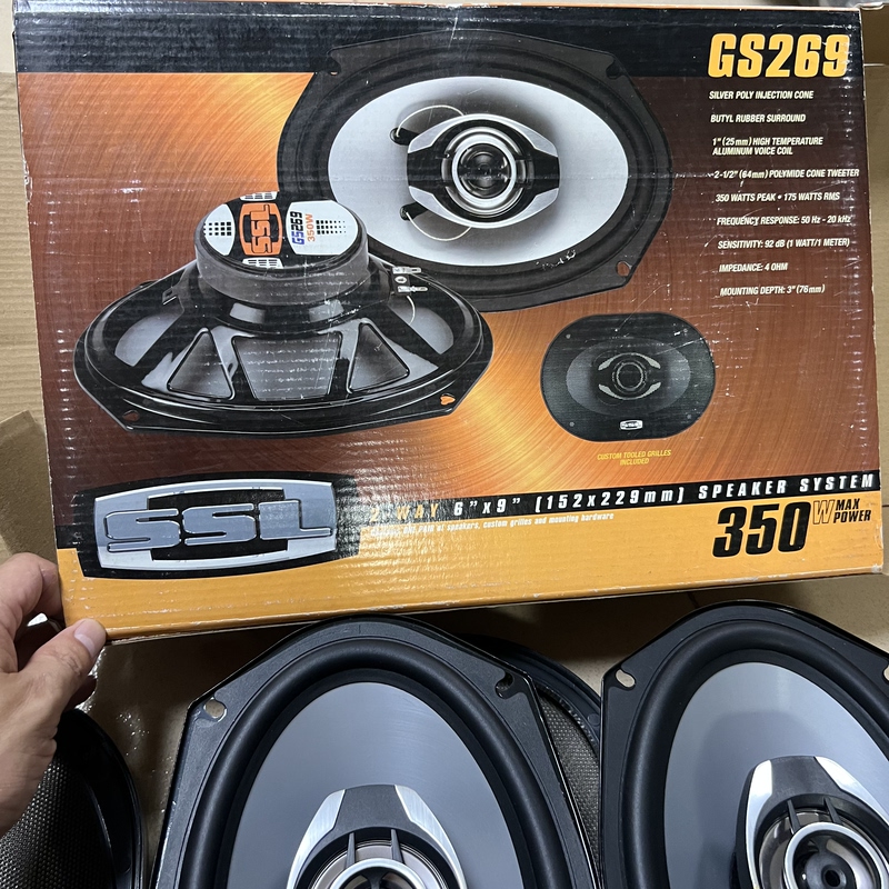 American Soundstorm Car Audio Speaker 6X 9inch Coaxial Speaker Trunk 6*9 Heavy Bass 600W