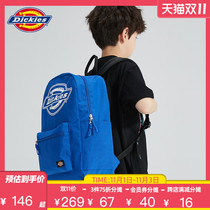 dickies childrens clothing men and women in the tide children 2021 New logo printing anti-splashing students large capacity backpack