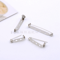 20 25 33 38mm three-hole safety brooch with lock pin safety pin brooch simple needle DIY jewelry accessories