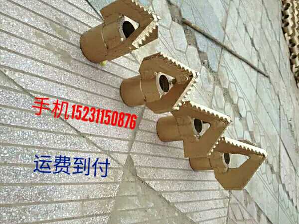 Geological drilling exploration of mud pump accessories of trilobes three-wing alloy composite piece of three-wing alloy drilling