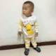 0 bé gái bé trai 1 bé 3 tuổi rưỡi trẻ em mùa xuân và mùa thu quần áo phù hợp với quần áo cotton trẻ em quần áo ấm 5 sịp bé trai đẹp