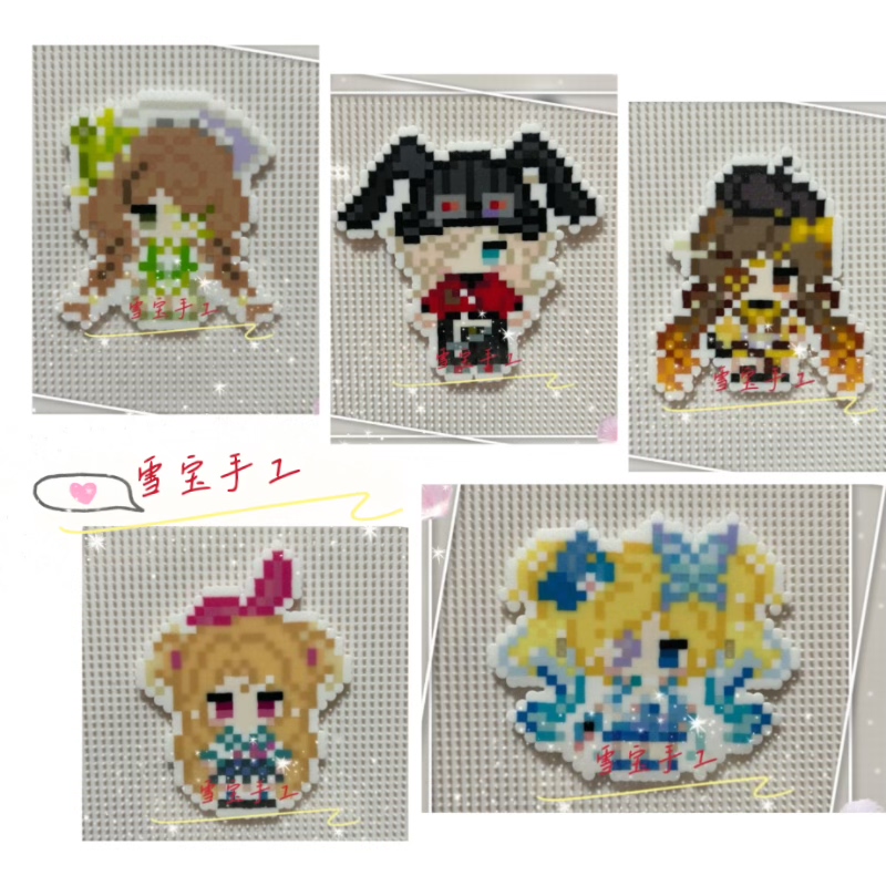 [Original Release] Egg Party Escape from the Horror Night Full Bead Patchwork Pendant Stella and Other Bead Patchwork Pendants