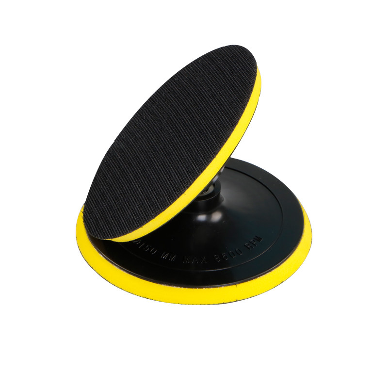 Vehicle polishing disc polishing machine self-adhesive disc electric drill flocking polished disc round self-adhesive polished suction cup depository