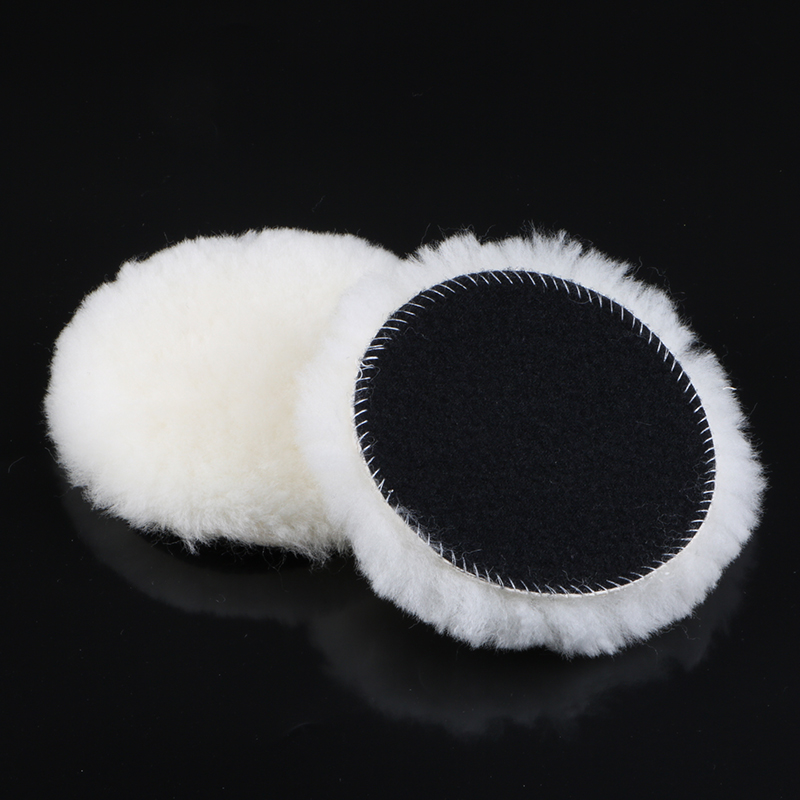 Car wool polishing disk with beauty polishing wheel from viscous wool disk to wax mirror to restore wool ball