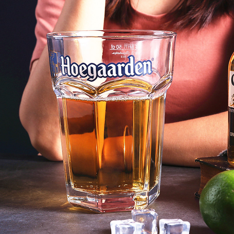 Belgium Fujia Beer Cup Fujia White Special Cup of Bar Six Roses Cup Large Zazuo Lemon Cup