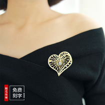 Amnesia Loving Alloy Brooch Tire Hair Pendant Woman Jacket Cardiovert 100 hitch Shoulder Buttoned pin Pin Tire memorabilia