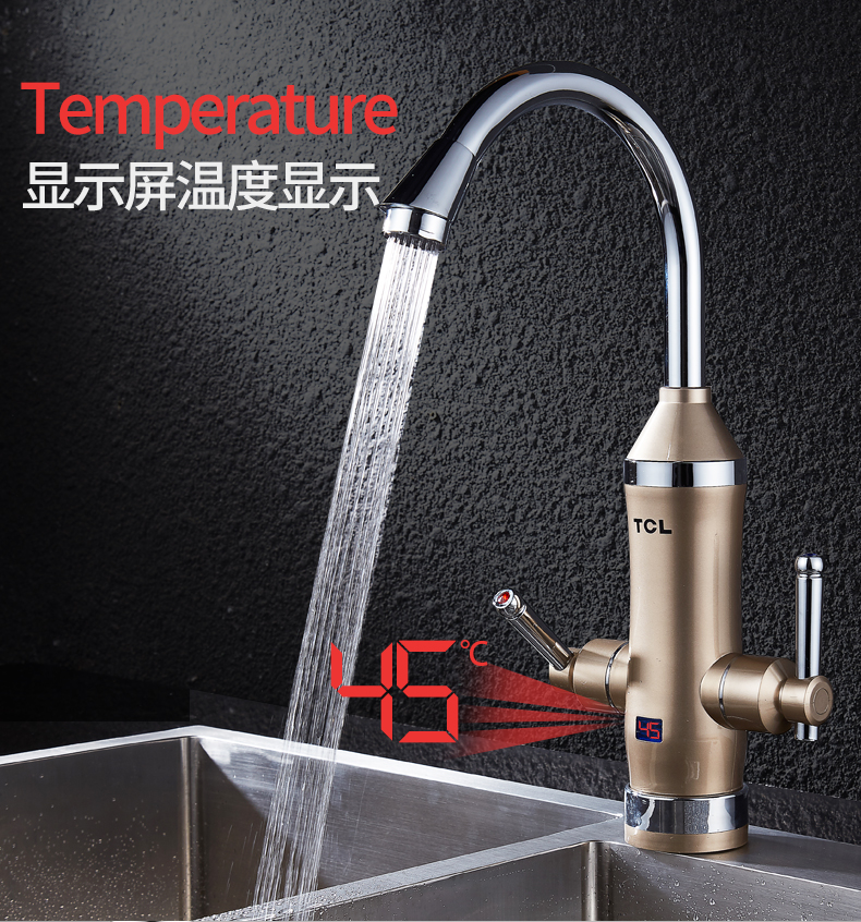 giá máy nước nóng lạnh Vòi điện TCL TDR-30DX Bếp nóng ngay lập tức - Máy đun nước bình nước nóng