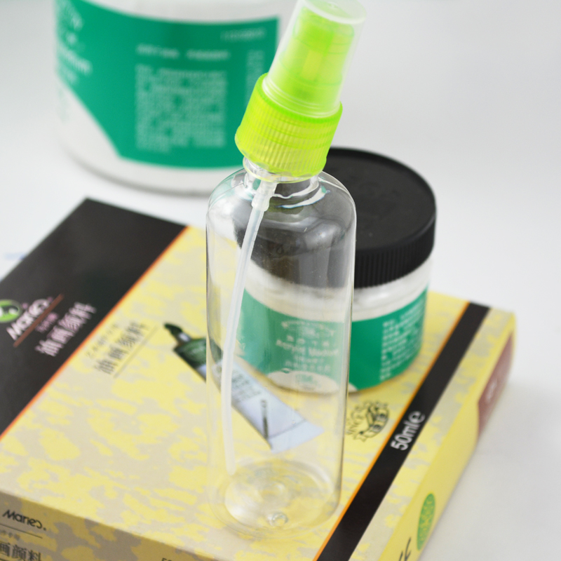 Fine Art Supplies Water Powder Paint Humidifier Small Spray Pot Spray Pot Spray Bottle Sprayer
