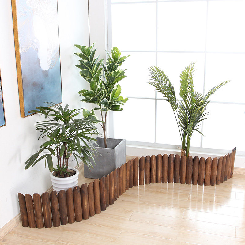 Villa User Outdoor Fence Fence Fence Ferraring Garden Pets Wooden Green Belt Preparatory Lawn Fence