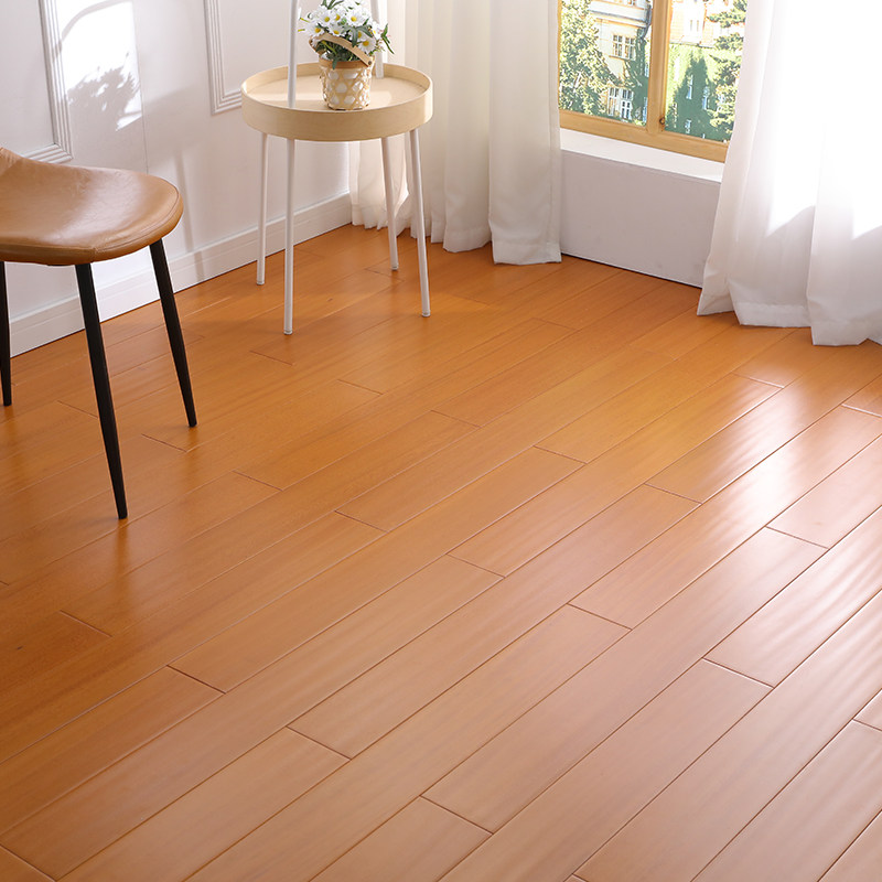 Nine Photos Gold Sandalwood (Gold Shield Wood) Log Pure Solid Wood Flooring Free Keel Lock Geothermal Ground Heating Home Environmental Protection