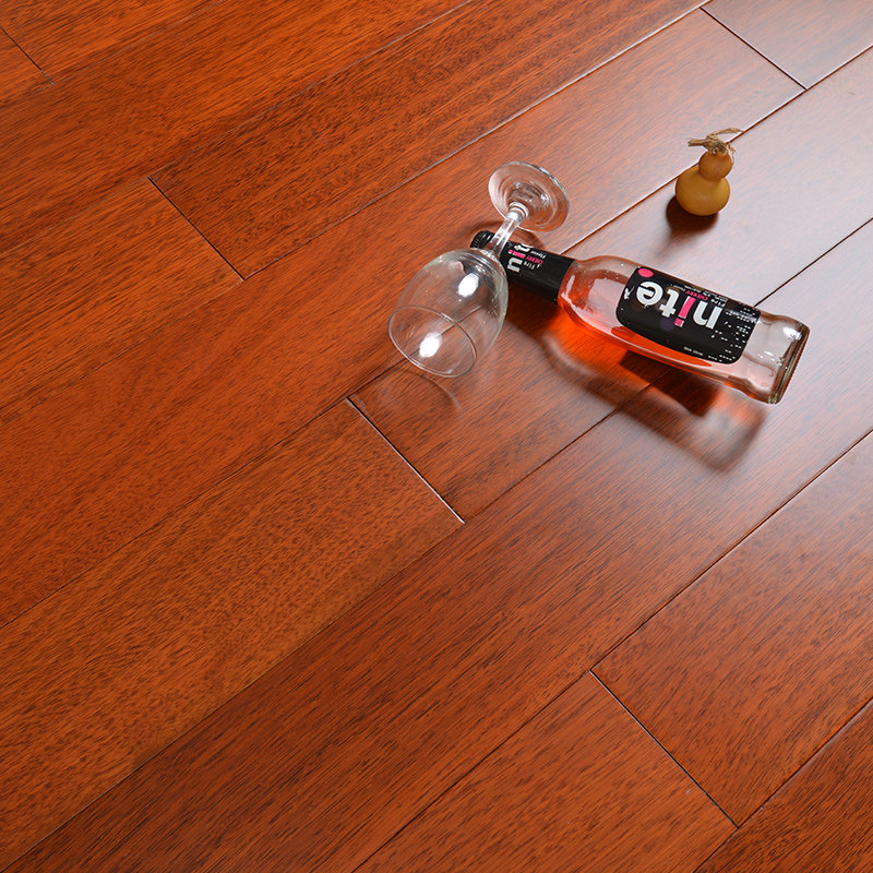 Printed eggplant Large Pineapple Lattice Log Pure Solid Wood Floor Lock Geothermal Ground Warm Free Keel Home Manufacturer Direct