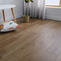 Oak wood log pure solid wood floor lock catch-free keel geothermal floor heating Home environmentally friendly black walnuts Manufacturer Direct