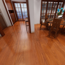 Fragrant Fat Wood Bean Log Pure Solid Wood Flooring Red Sandalwood Free Keel Locking Geothermal Ground Warm Home Manufacturer Direct