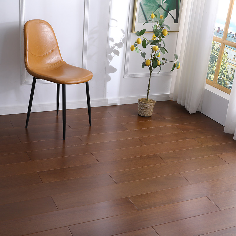 Kyutupanong eye log log pure wood floor black walnut color free keel lock - button floor heating household manufacturer direct sales