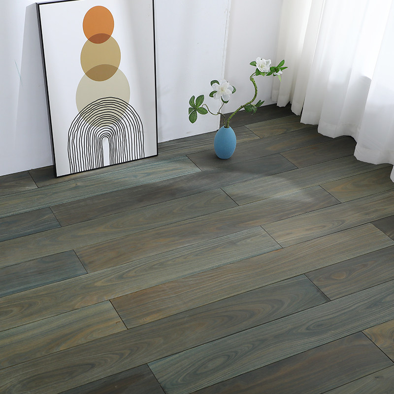 Ninth Tutu Runolulu Wood Green Wood Large Wood Flooring Free Paint Panel Household Manufacturer Direct Selling