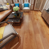 Wide Variable Bean White Acid Branches Log Pure Solid Wood Flooring Upscale Large Plate Free Keel lock Ground Heating Manufacturer Direct