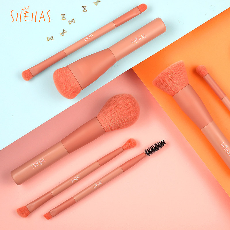 SHEHAS She has a makeup brush set soft hair ultra-soft powder brush FULL set of handmade eye shadow brush foundation