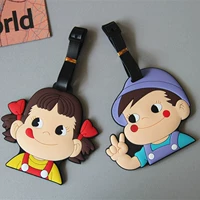 Чемодан, креативная багажная бирка, школьный рюкзак, аксессуар на рюкзак