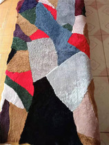 Boutique fur one-piece sheep shearing mattress Cold and moisture-proof leather mattress can be used as clothes pants mattress Sofa cushion