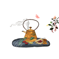 A touch of sunshine makes you more energetic and strong to return to the blood of the yuan qi drink