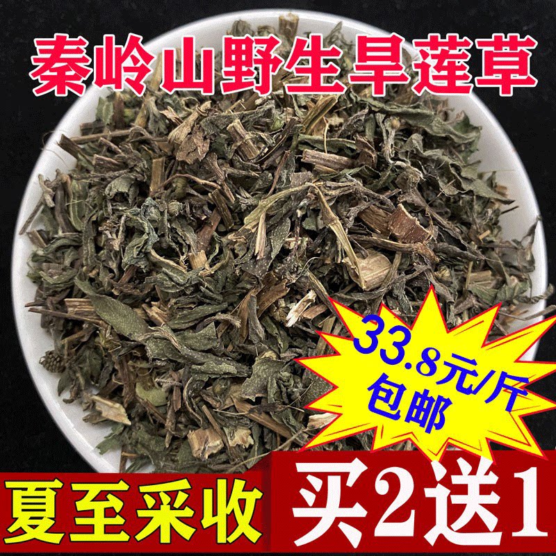 Qinling Wild Eclipta 500g Ink Eclipta Chinese herbal medicine Chinese herb Eclipta sold separately Ligustrum lucidum He Shouwu