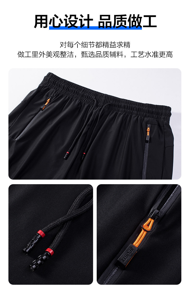 罗蒙 冰丝透气短裤 图6
