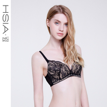 (Clearance) Lace 3 4 cups on the thin bottom thick gathering without steel ring bra sexy underwear women