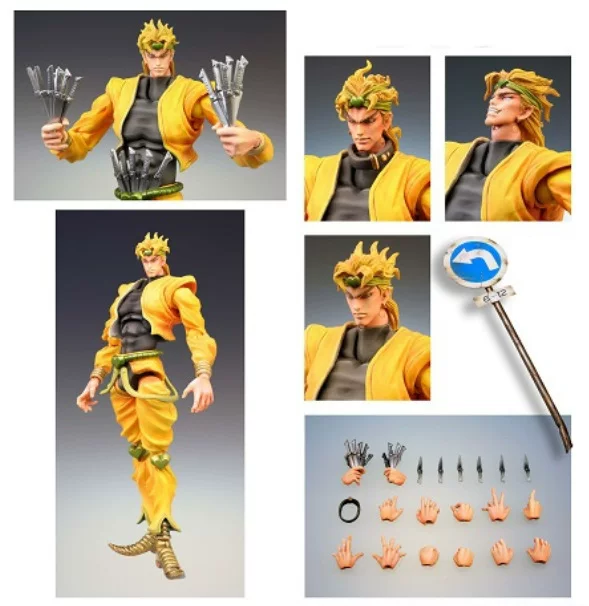 Суперный JOJO's Bizarre Adventure Jotaro Kujo Platinum Star Dior замена артикулярная подвижная фигура