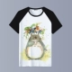 My Neighbor Totoro Quần áo Hayao Miyazaki Anime Anime xung quanh Đàn ông và Phụ nữ Những người yêu thích nhị phân Áo phông ngắn tay mùa hè