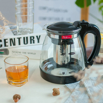 Summer cool water cup Home Large Number of cold kettle glass Large-capacity High-temperature resistant anti-riot juice Flower teapot