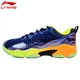 Li Ning 2019 mùa xuân giày cầu lông mới AYZP002 âm thanh bùng nổ 2.0 điểm khởi động vinh quang AYAN011