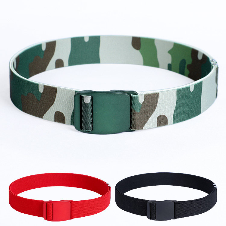 30mm CUHK children with elastic light and easy to use belts men and women small preliminary high school high school students kids flex pants belts