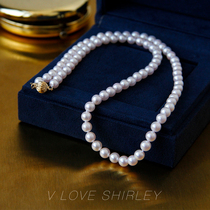 Riman Chocker 5-5 5mm Special selection of Japanese seawater pearl necklaces akoya temperament collarbone chain