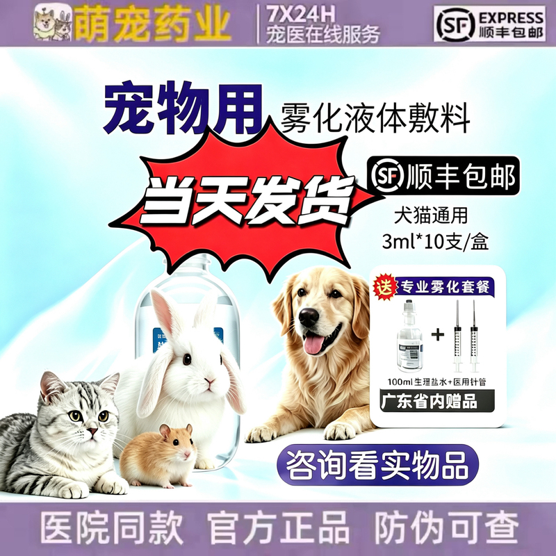 Pet Nebulizer for Cats and Dogs Respiratory System Phlegm Removal, Special for Dogs and Cats with Mycoplasma Pneumonia Pet Nebulizer for Cats and Dogs Respiratory System Phlegm Removal, Special for Dogs and Cats with Mycoplasma Pneumonia